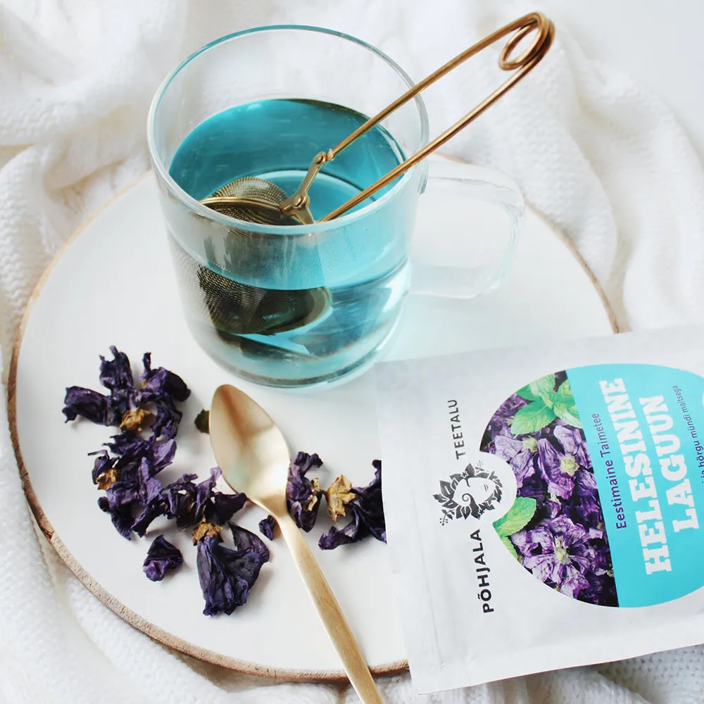 Helesinine_Laguun-purutee Purutee HELESININE LAGUUN (6g)